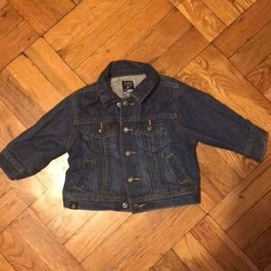 Gap unisex lined denim jacket 6-12 months​​